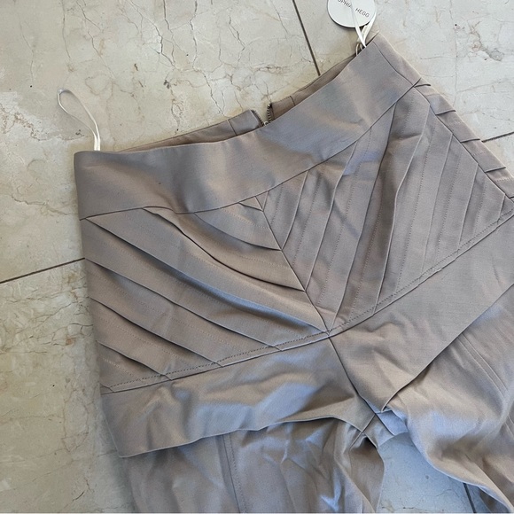 Sophia Hegg NWT $475 Taupe Beige Pants Sz 36 - Picture 2 of 5